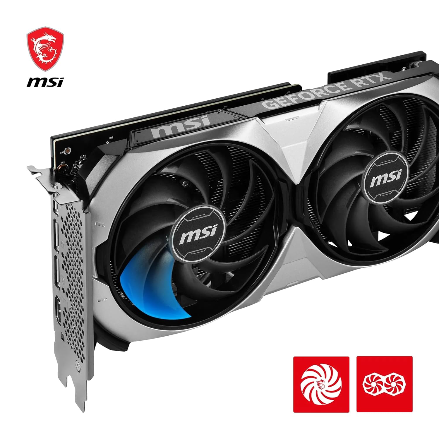 MSI Geforce Rtx 4070 Ventus 2X 12G Oc - Smartech Computers