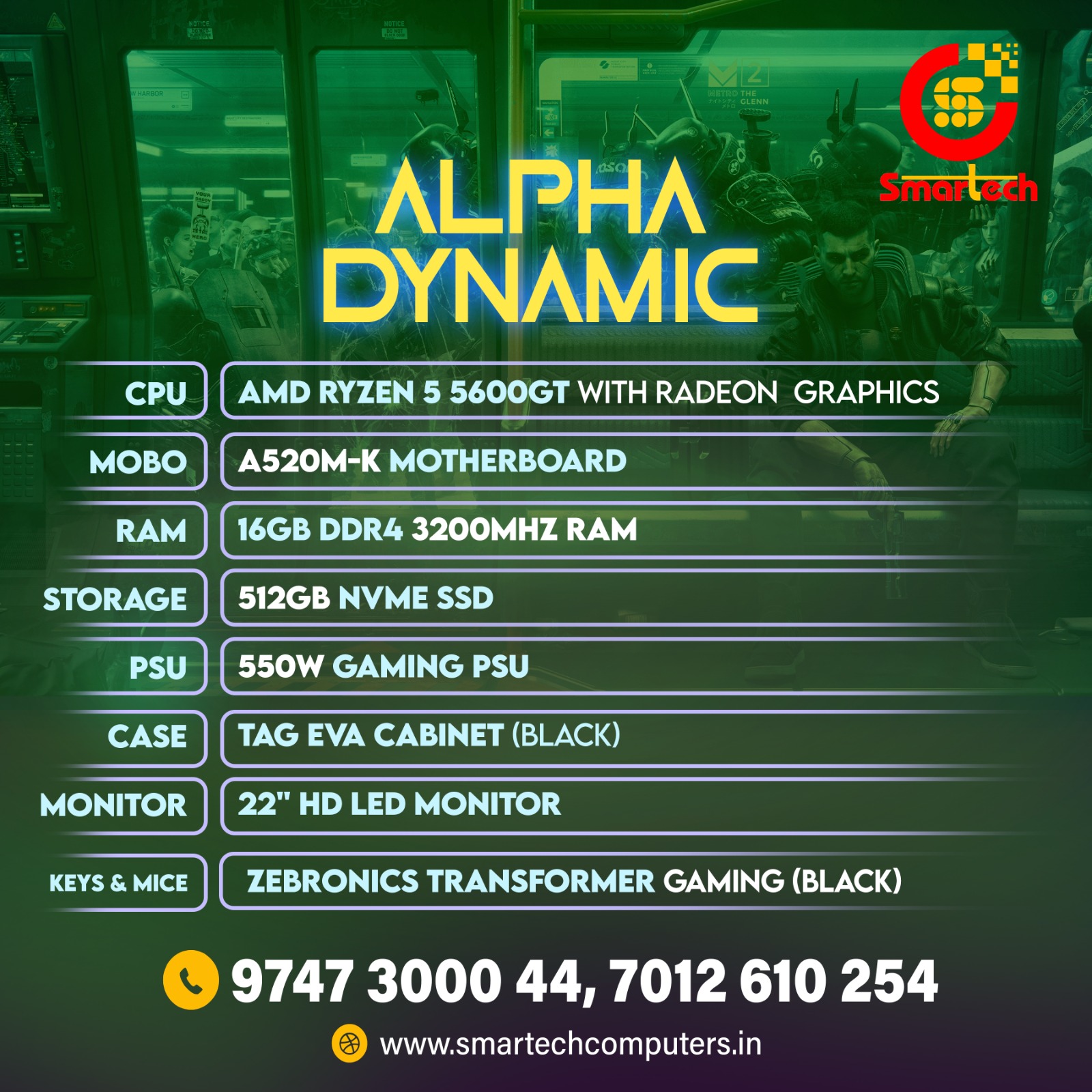 ALPHA DYNAMIC - Smartech Computers