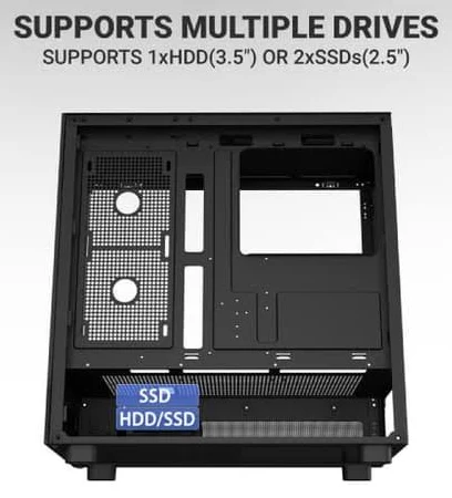ANT ESPORTS CRYSTAL X6 ARGB GAMING CABINET - Smartech Computers